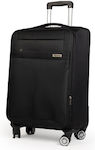 Cardinal Cabin Travel Suitcase Black with 4 Wheels