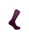 Tzelatis Solid Color Socks Burgundy