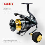 Noeby Legend Left Handed Fishing Reel for Casting, Eging, Inchiku, Shore Jigging, Vertical and Trolling με Αμφιδέξιο Χερούλι