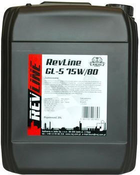 Revline Lichid De Transmisie Automată Pentru Diferențial 75W-80 20Lt
