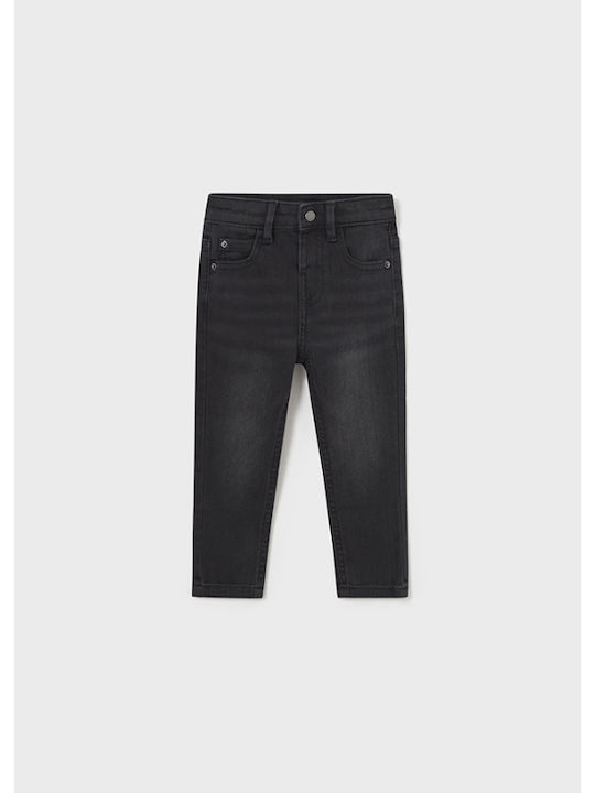 Mayoral Pantaloni copii din denim Negru