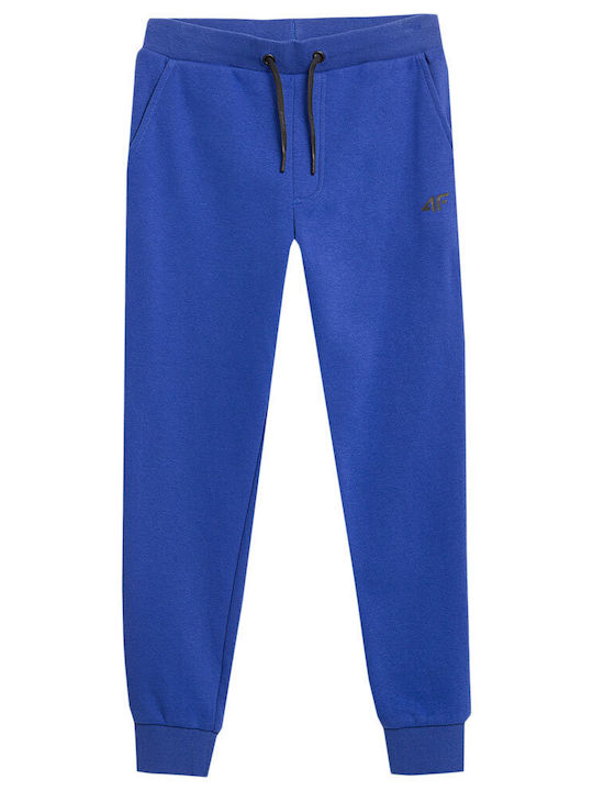 4F Kids Sweatpants Blue 1pcs