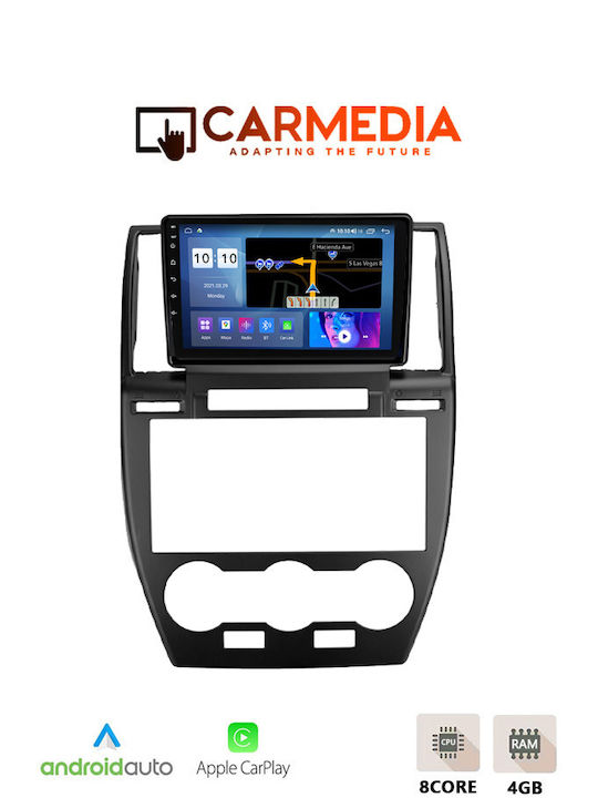 Carmedia Car Audio System for Land Rover Freelander 2006-2014 (Bluetooth/USB/WiFi/GPS/Apple-Carplay/Android-Auto) with Touch Screen 9"