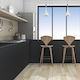 Panthermica Fliese Boden / Wand Innenbereich 240x80cm Black