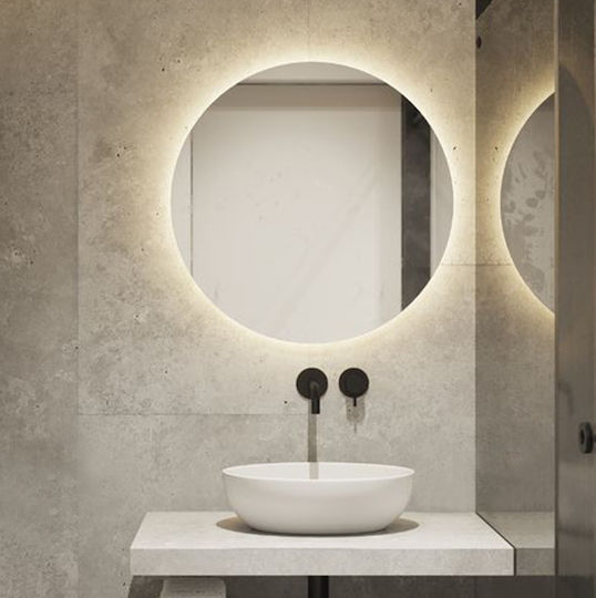 My Smart Mirror Στρογγυλός Led 60x60cm