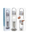 Excellent Houseware Bathroom Solutions Toilet Paper Brush Holder Σετ Αξεσουάρ Μπάνιου Inox Ασημί 2τμχ