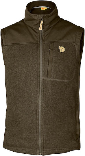 Fjallraven Γιλέκο Κυνηγιού Fleece Buck Χακί