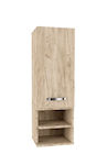 Ekowood Cabinet de baie L30xA25xÎ91.6cm Stejar