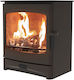 Charnwood Aire 7 Low Stand Gusseisen Holzofen Luftheizung 7kW Brown