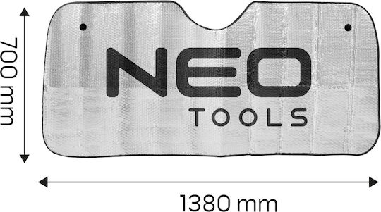 Neo Tools Internal Car Windshield Sunshade 138x70cm