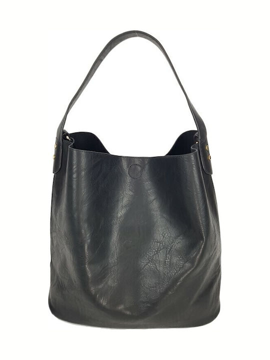 Playbags Γυναικεία Τσάντα Ώμου Μαύρη