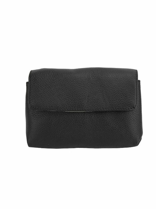 Firenze Τσαντάκι Leder Damen Tasche Crossbody Schwarz