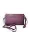 Schulter-Hand Damentasche Rucksack Lila