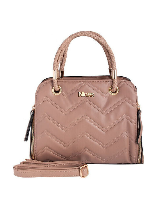 Nines Nines Women's Bag Tote Handbag Pink