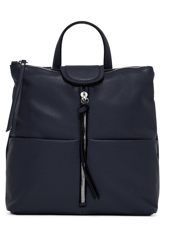 Gianni Chiarini Giada Leather Women's Bag Backpack Navy Blue