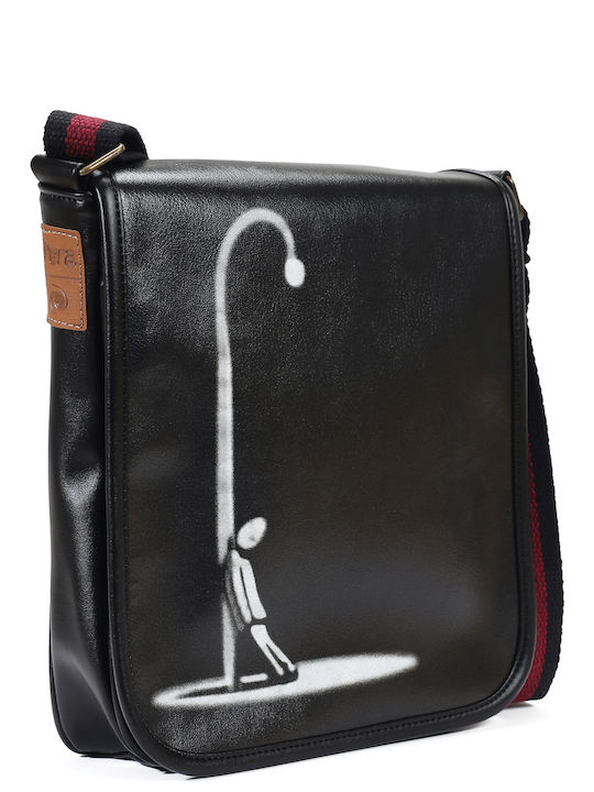 Pera Damen Tasche Crossbody Schwarz