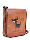 Women's Bag Crossbody Tabac Brown
