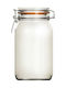 Uniglass Set of 6pcs Jars General Use with Airtight Lid Glass Transparent 1500ml