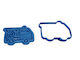 Cookie Cutter Rectangular Plastic