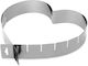 Adjustable Inox Heart-Shaped Cake Ring