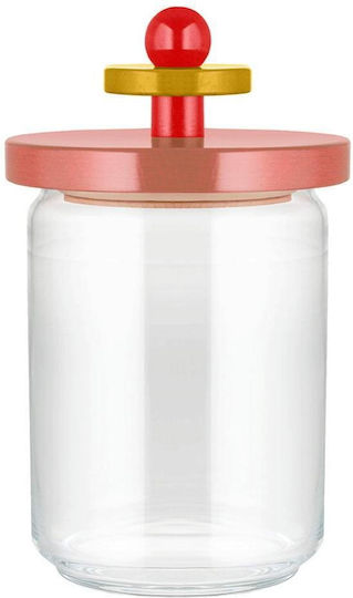 Alessi Vază Utilizare Generală Cu Capac Sticlă Roz 1000ml