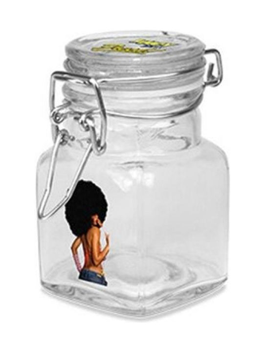 Juicy Jays Βάζο Γενικής Χρήσης με Αεροστεγές Καπάκι Γυάλινο Διάφανο 80ml