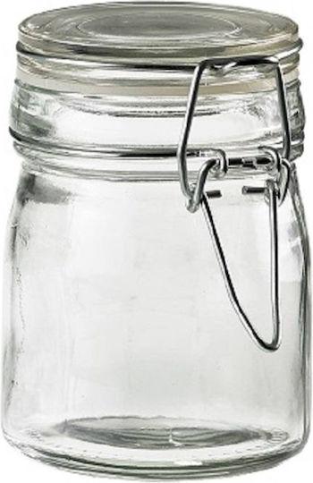 Leone General Use Glass Jar with Lid Transparent 150ml 1 Piece