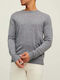 Jack & Jones Herren Langarm-Pullover Gray