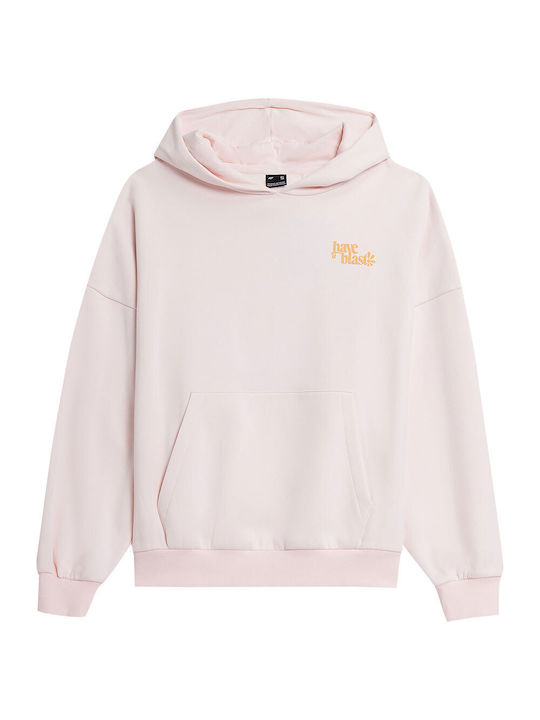 4F Women's Hooded Sweatshirt Beige