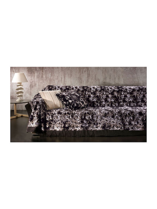 Guy Laroche Agatha Sofa Throw 170x250cm Amethyst