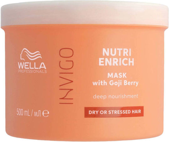 Wella Invigo Nutri Enrich Goji Berry Hair Mask for Repairing with Peptides 500ml