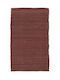 Koulis Carpets Rodos Set Sommer Schlafzimmer-Teppichsets Baumwolle Burgundisch 0018-00035-070 3Stück