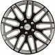 Versaco Car Hubcap Set Dakar Nc with Fiat Emble...