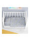 Dimcol Duvet Crib Cotton Gray 120x160cm