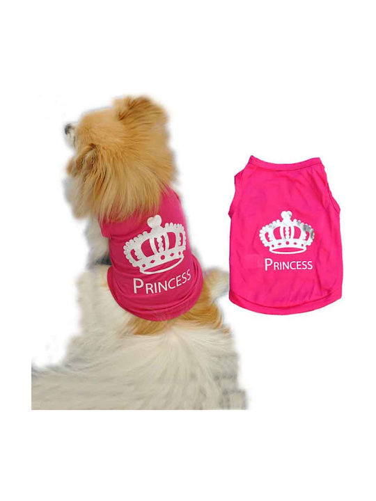 T-shirt Hund in Rosa Farbe XS / S / M / L 24cm.
