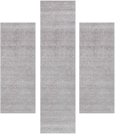 Decostar Dolce-s 71181-060 Σετ Μοντέρνα Χαλιά Κρεβατοκάμαρας Γκρι 71181-060 3τμχ