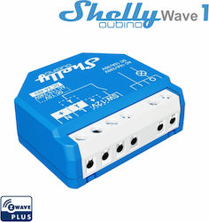 Shelly Qubino Wave 1 Интелигентен Превключвател Wi-Fi Z-Wave И RF 16A Shelly Qubino Wave 1 Интелигентен Превключвател Wi-Fi Z-Wave И RF 16A
