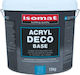Isomat Acryl-deco ISO.0310.ACRLDCBS.SWHI.15 15kg