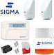 Sigma Security Autonomous Wireless Alarm System with Hub and Keyboard
