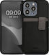 Kalibri 2 Портмоне Пластмаса / Силикон Черен (iPhone 13 Pro)