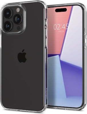 Spigen Liquid Crystal Back Cover Σιλικόνης Ανθεκτική Διάφανο (iPhone 15 Pro)