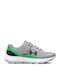 Bps Surge 3 Ac Kids Sports Shoes Running with Hoop & Loop Closure Gray