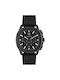 Philipp Plein Watch Chronograph Battery with Black Rubber Strap