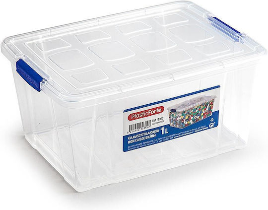 Plastic Forte Cutie De Depozitare Din Plastic Cu Capac 1lt Plastic Forte Cutie De Depozitare Din Plastic Cu Capac 1lt