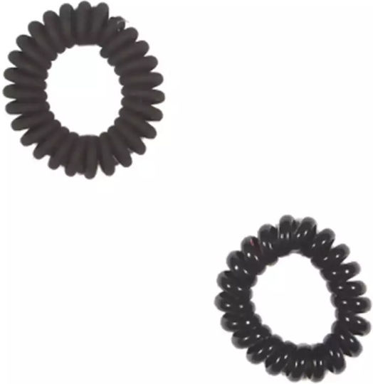 Ro-Ro Accessories Σπιράλ Λαστιχάκι Μαύρο