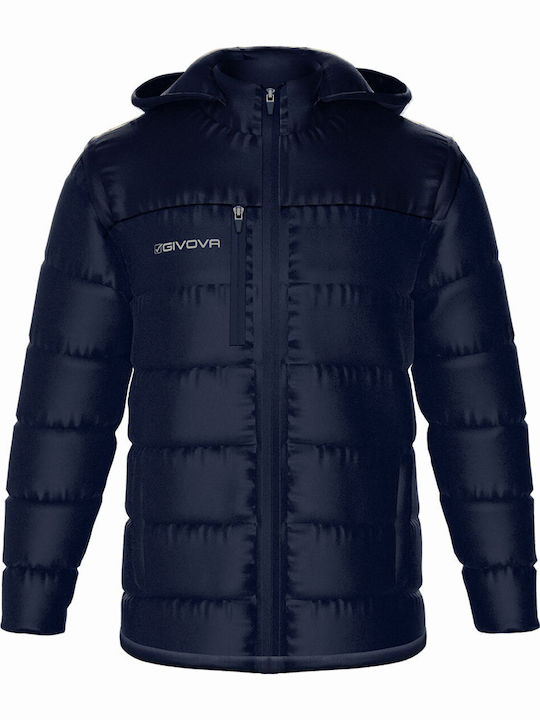 Giubbotto Athletic Jacket Navy Blue