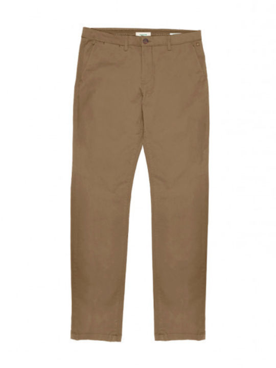 Rebase Trousers Elastic Brown