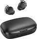 Tribit FlyBuds 3 SC Bluetooth Handsfree Ακουστικά με Αντοχή στον Ιδρώτα και Θήκη Φόρτισης Μαύρα