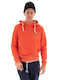 Sweatshirt with Hood Orange