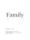 Αφίσα - Definition Of Family 21x30cm
